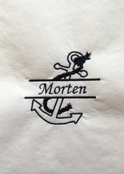 Putevar - Maritimt - Anker Monogram 1