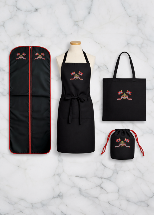 Sett med flagg - Stort - Dame