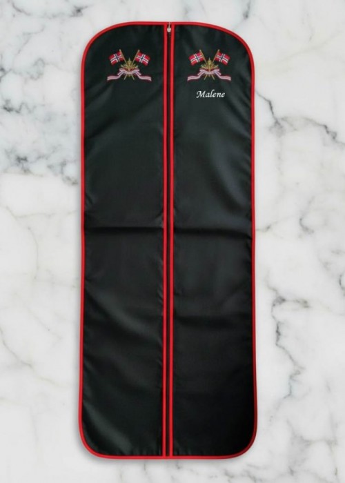 Bunadspose med flagg - Dame